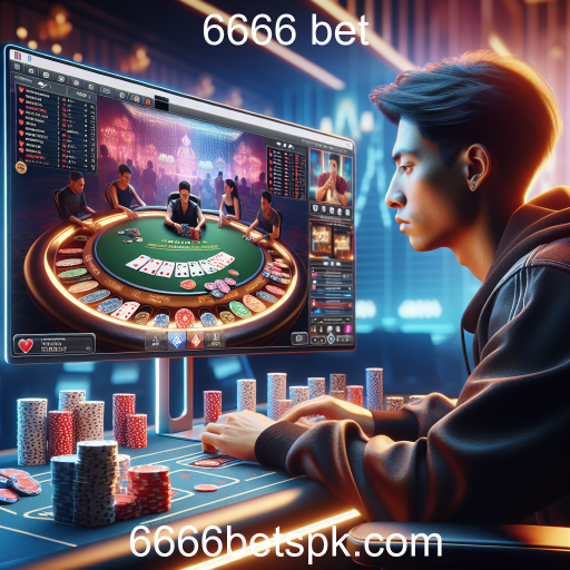 Poker: Estratégia e Habilidade no 6666 bet